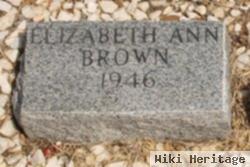 Elizabeth Ann Brown