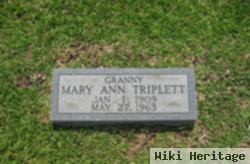 Mary Ann Triplett