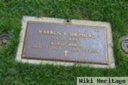 Warren V Shepherd