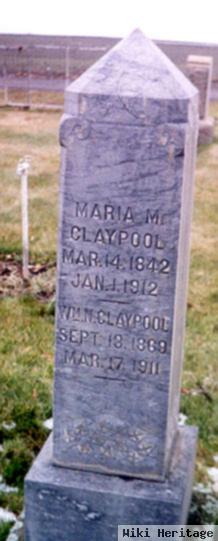 Maria M Coryell Claypool