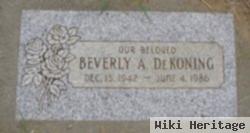 Beverly A Dekoning