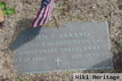 John T. Yarbro