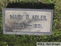 Mary O Adler