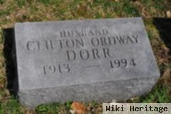 Clifton Ordway "pete" Dorr