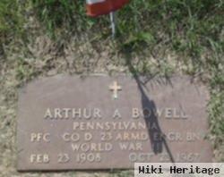 Arthur A Bowell