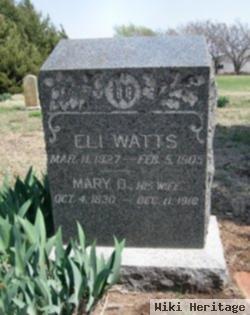 Mary D. Watts