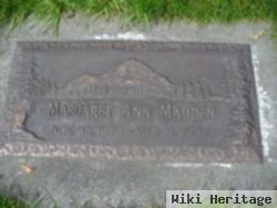 Margaret Ann Madden