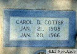 Carol D Cotter