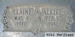 Elaine A Alkire