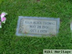 Ella Alice Patterson Thomas