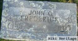 John G Frederick