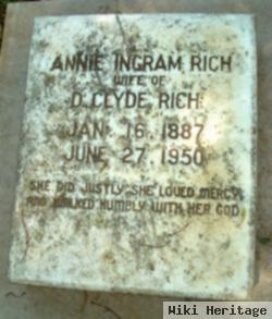 Annie Ingram Rich