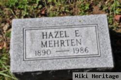 Hazel E Mehrten