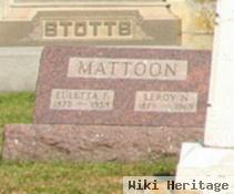 Euletta F. Mattoon