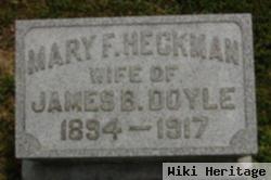 Mary F. Heckman Doyle