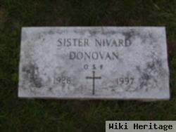 Sr Nivard Donovan