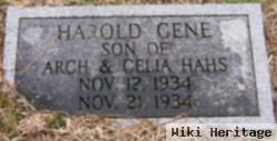 Harold Gene Hahs