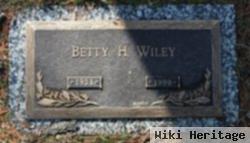 Betty Hengst Wiley