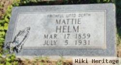 Mattie Helm