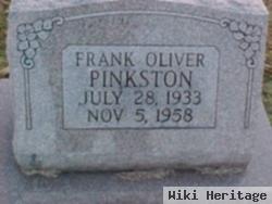 Frank O Pinkston