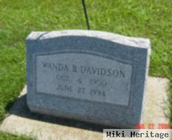 Wanda B Davidson