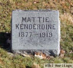 Mattie Kenderdine