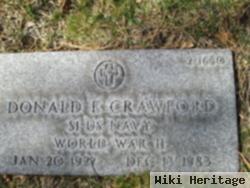 Donald E Crawford