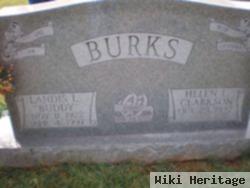 Landis Loren "buddy" Burks