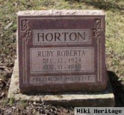 Ruby Roberta Horton