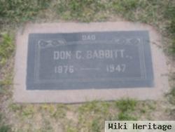 Don C. Babbitt