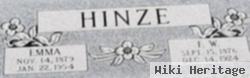 Freidrich Wilhelm "billie" Hinze