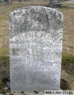 Lieut Deloss Beebe