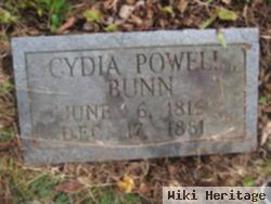 Siddia "cydia" Powell Bunn