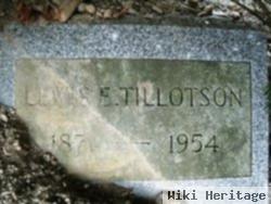 Lewis E Tillotson