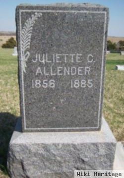 Juliette C Cantwell Allender