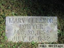 Mary Eleanor Bowyer