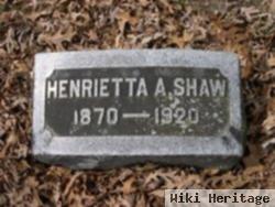 Henrietta Smith Shaw