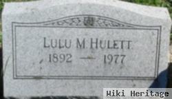 Lulu M. Parkhurst Hulett