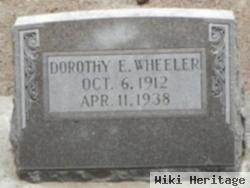 Dorothy E Wheeler