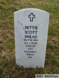 Bettie Scott Snead