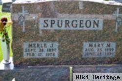 Merle John Spurgeon