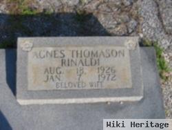 Hellon Agnes "aggie" Thomason Rinaldi