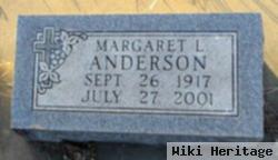 Margaret L Anderson