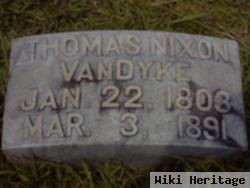 Thomas Nixon Vandyke, Sr