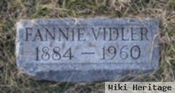 Fannie Vidler