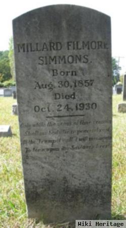 Millard Filmore Simmons