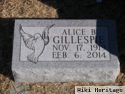 Alice B. Gillespie