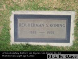 Rev Herman S Koning