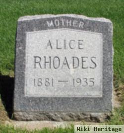 Alice Ann Laycock Rhoades