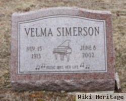 Velma Simerson